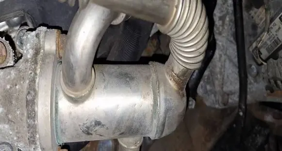 Opel Meriva A EGR valve cooler 