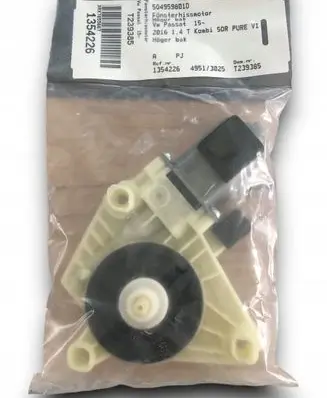 Volkswagen PASSAT B8 Front door window regulator motor 5Q4959801D