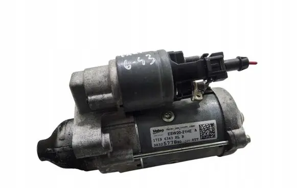 Citroen Berlingo Starter motor 9832577880