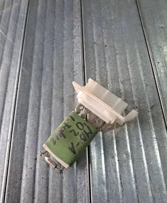 Mercedes-Benz Vaneo W414 Heater blower motor/fan resistor