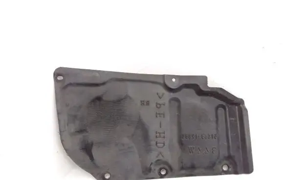 Engine splash shield/under tray