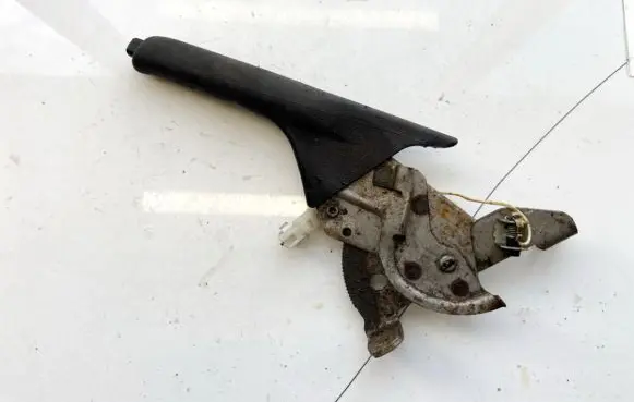 Mazda 323 F Handbrake/parking brake lever assembly