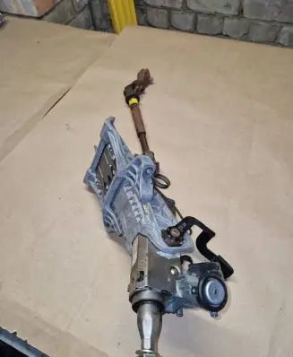 Steering wheel axle