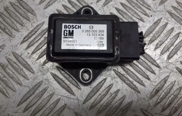 Opel Meriva A ESP acceleration yaw rate sensor 1275100429
