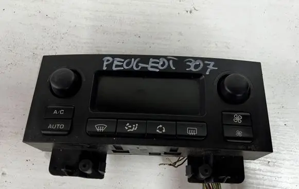 Peugeot 307 Climate control unit 9646627977 281160303 B1676537M