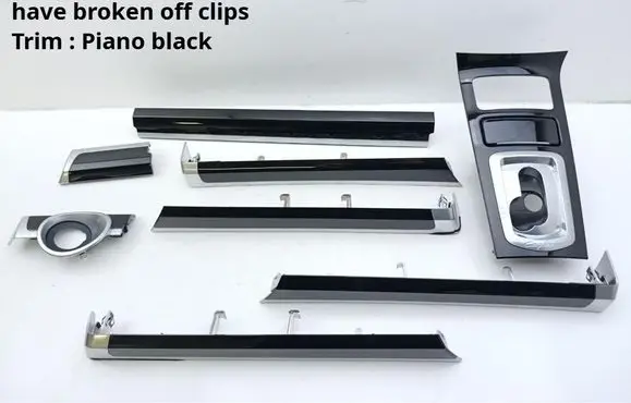 Interior decorative trim set
