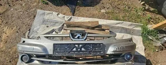 Peugeot 607 Front bumper 9649008677 1858832016