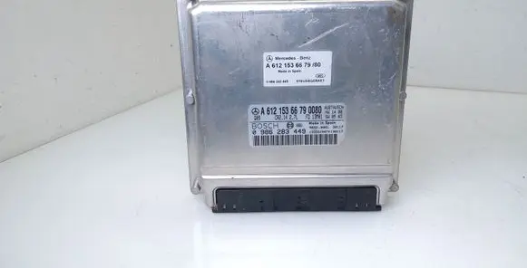 Mercedes-Benz E W211 Engine control unit/module A6121536679 0986283449 A6121536680