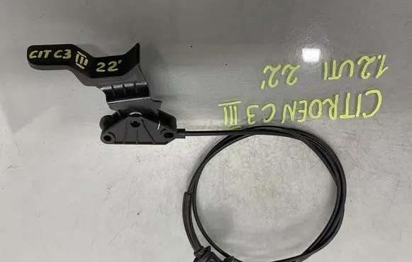Citroen C3 Engine bonnet/hood lock release cable 