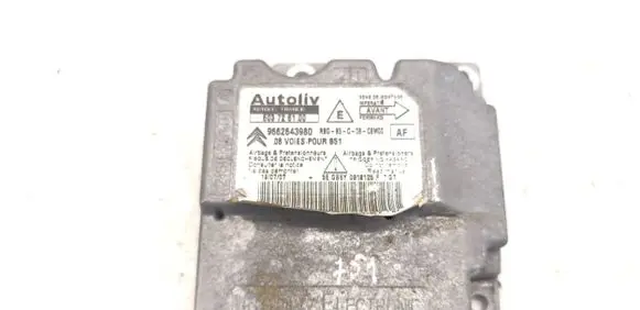 Citroen C4 I Airbag control unit/module 9662643980 603726100