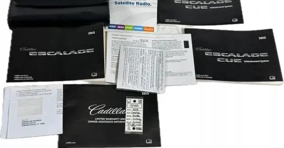Cadillac Escalade IV Owners service history hand book KBF34IHF3D32
