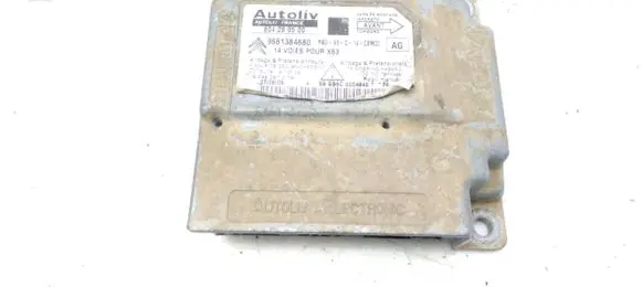 Citroen C6 Airbag control unit/module 9661384680 604289500