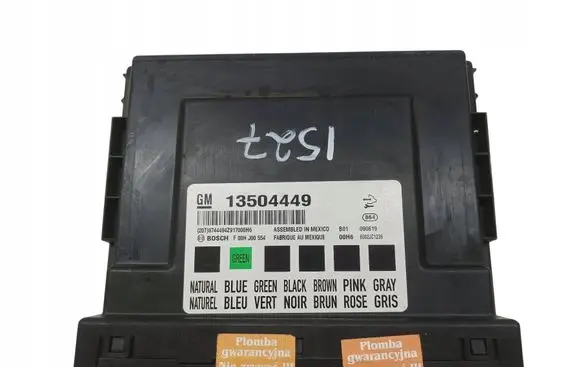 Chevrolet Cruze Central body control module 13504449