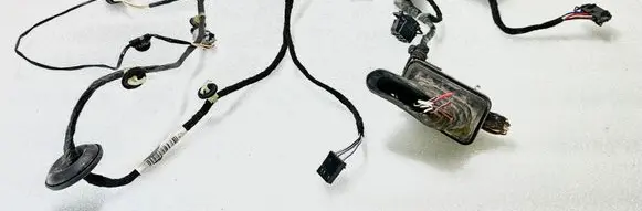 Volkswagen PASSAT B7 Rear door wiring loom 3AA971694DJ 4D0972704A 3C0971615