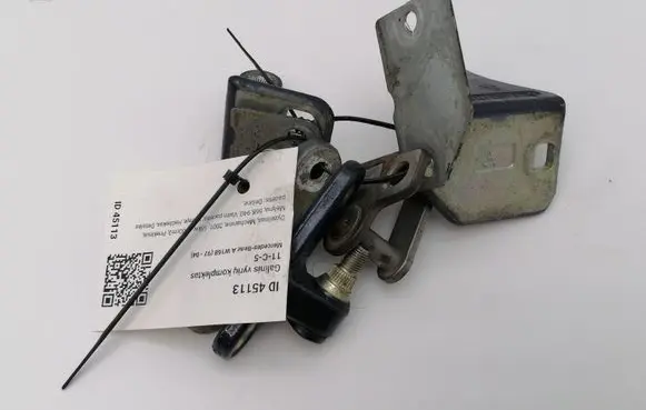 Rear door hinge set