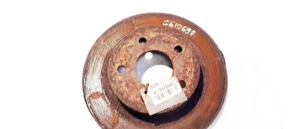 Opel Zafira A Rear brake disc NEVENTILIUOJAMAS