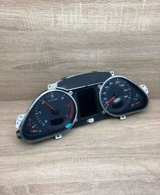 Audi A6 S6 C6 4F Speedometer (instrument cluster) 4F0920950L 4F0910900A MPH