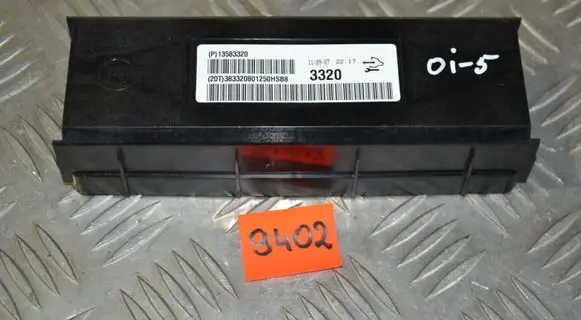 Opel Insignia A Other control units/modules 13583320