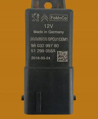 Peugeot 2008 I Other relay 9803299780