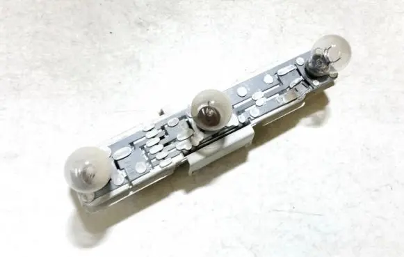 Renault Rapid Tail light bulb cover holder