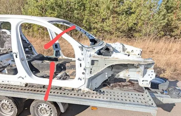 Volvo V60 Front side member 