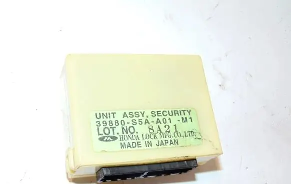 Honda Fit Alarm control unit/module 39880S5AA01 39880S5AA01M1