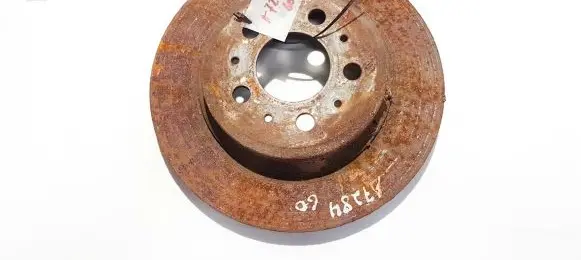 Volvo S80 Rear brake disc neventiliuojamas