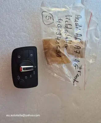 Audi A6 S6 C7 4G Light switch 4G0941531