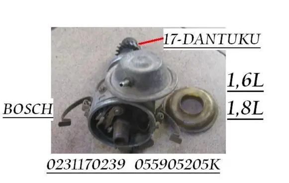 Audi 80 90 B2 Spark distributor 0231170239 055905205K