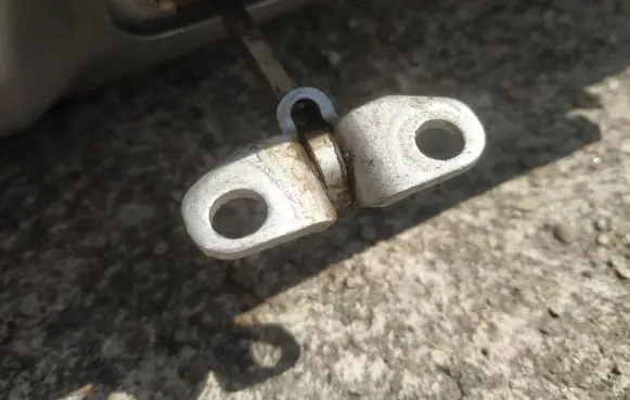 Citroen C5 Front door check strap stopper 