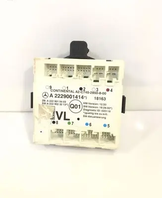 Mercedes-Benz C W205 Door control unit/module A2229001414 A2229023213 A2229015403