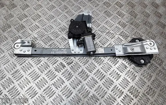 Renault Sandero II Rear door window regulator with motor 807209299r