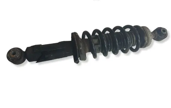 Peugeot 407 Rear shock absorber with coil spring 9652435780