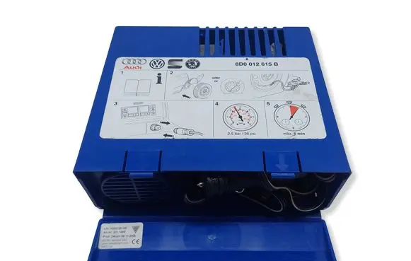 Audi A6 S6 C5 4B Tire air pump compressor 8D0012615B AIRCOMPRESSOR