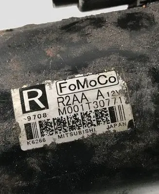 Mazda 6 Starter motor M001T30771 9708