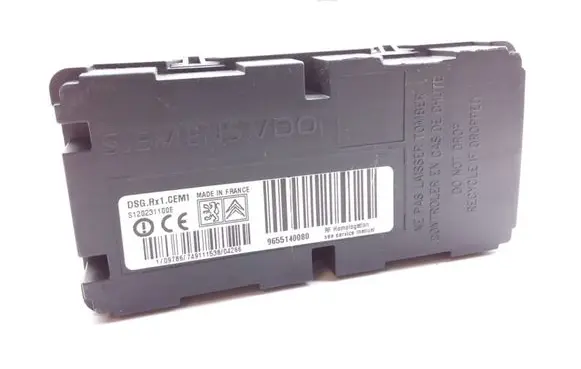Peugeot 407 Tire pressure control unit 9655140080