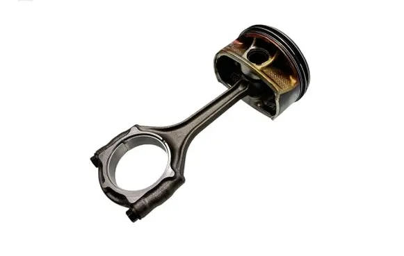 Piston with connecting rod