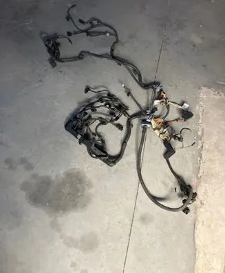 BMW 3 E90 E91 Engine installation wiring loom 7556146 53781210