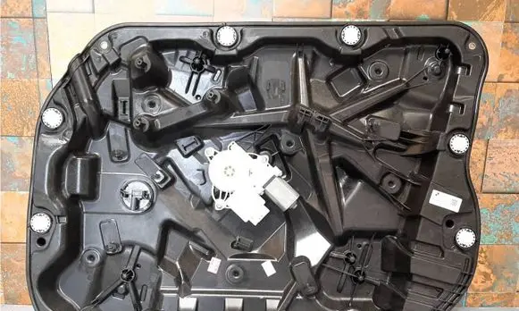 BMW XM Front door window regulator with motor 9853722