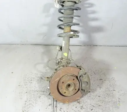 Front shock absorber with coil spring