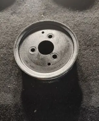 Volkswagen Touareg II Power steering pump pulley 059145255D