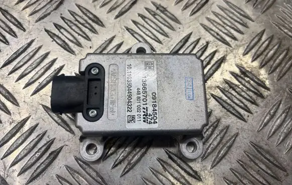 Opel Vectra C ESP acceleration yaw rate sensor 13665701