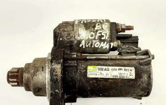 Volkswagen PASSAT B6 Starter motor 02M911023M