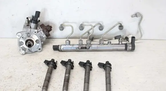 BMW 5 E60 E61 Fuel injection system set 7807495 7805428 0445116024