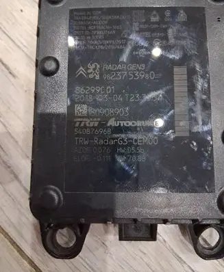 Peugeot 3008 II Distronic sensor radar 9823753980