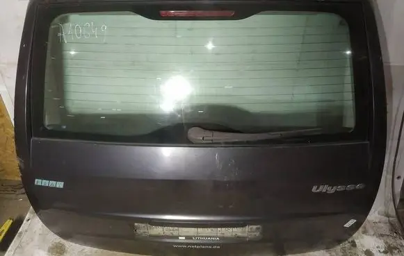 Fiat Ulysse Tailgate/trunk/boot lid juodas