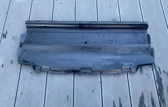Porsche Macan (95B) Intercooler air guide/duct channel 95B121291B