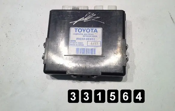 Lexus RX 330 - 350 - 400H Engine control unit/module 89222-0E011