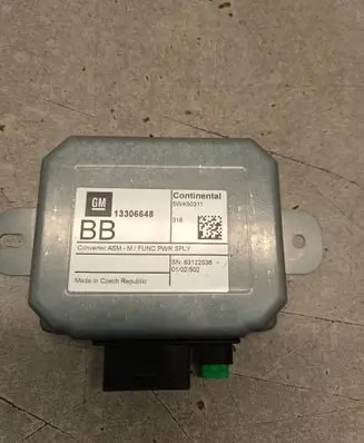 Opel Mokka X GPS navigation control unit/module 5WK50311 13306648 63122038