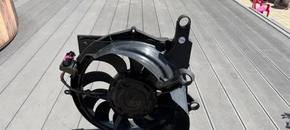 Porsche Taycan 9J1 Electric radiator cooling fan 9J1959456D 9J1121673A 9J1121203D